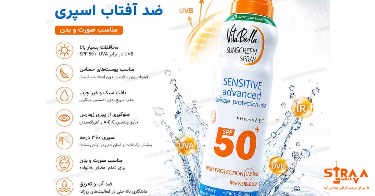 خرید ضد آفتاب + قیمت